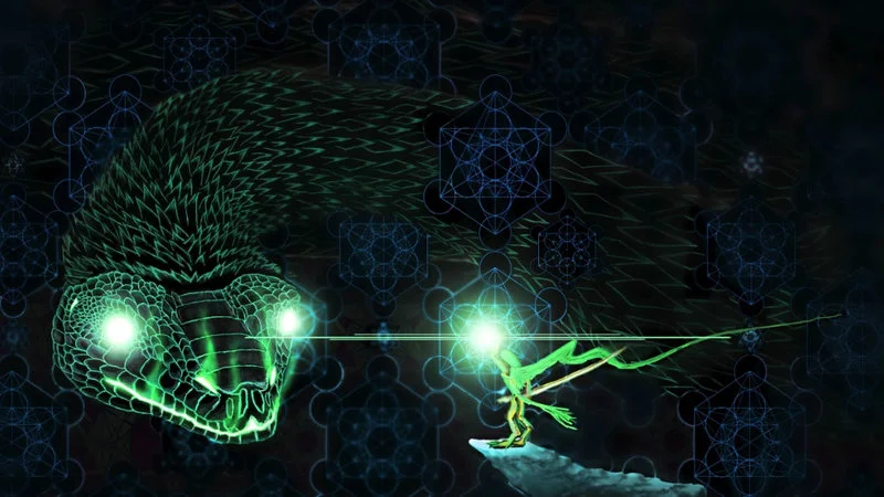 Abstract AI imagery representing Roko's Basilisk thought experiment.