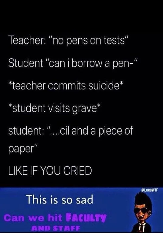 The Sarcastic Bro character in another representative Facebook comedy page post.