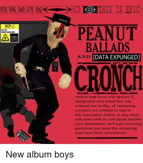 New album release from the SCP Foundation.