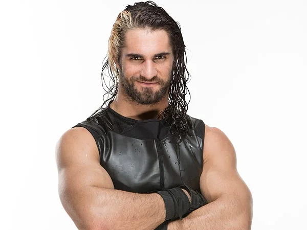 Official WWE promotional photograph of Seth Rollins, the wrestler at the center of the meme.