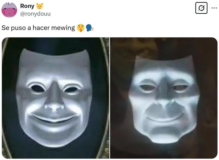 Face-swap meme with Shrek redesign imagery.
