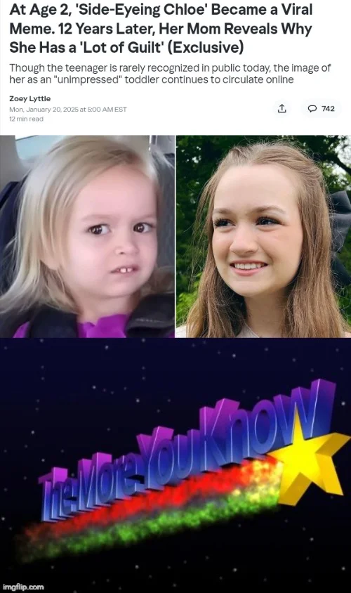 Chloe portrait comparison childhood to teen.