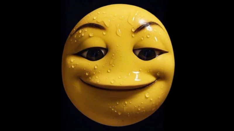 Primary AI-generated sweating emoji.