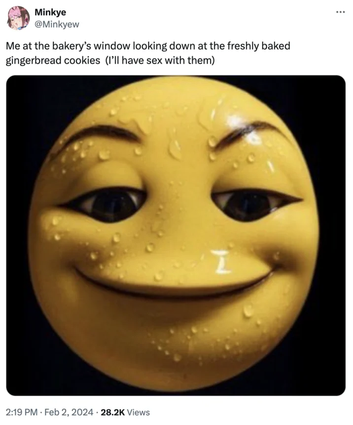 Smiling Sweating Emoji