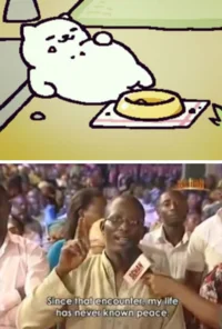 Cartoon character exploitation.