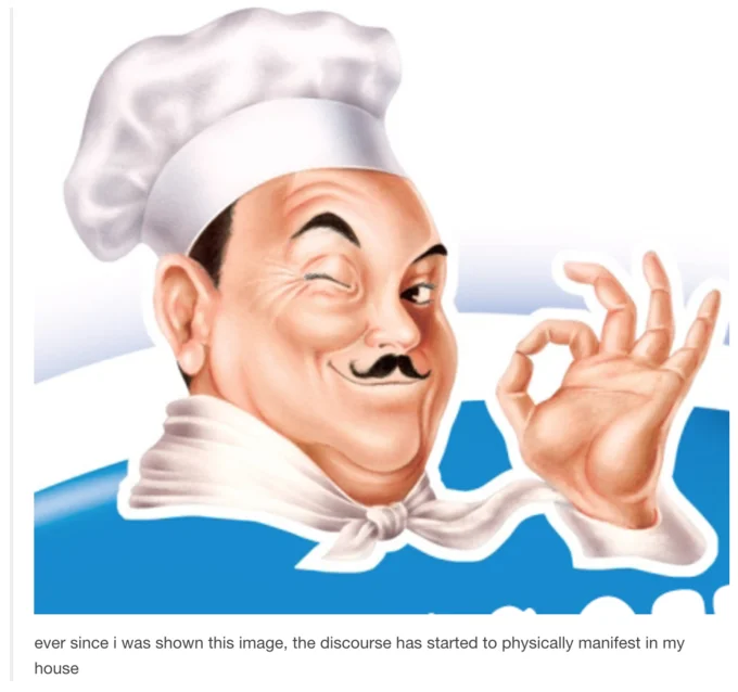 Pillsbury Doughboy meme exploitation.