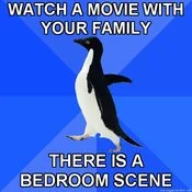 Walk in then immediately walk out.