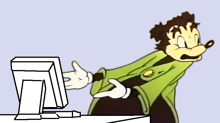 A vaporwave-style retro logo treatment of the 'Somebody Toucha My Spaghet' catchphrase.