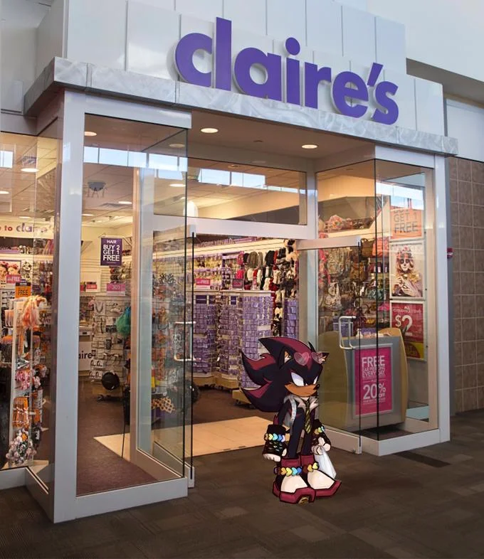 Shadow shopping haul from Claire's.