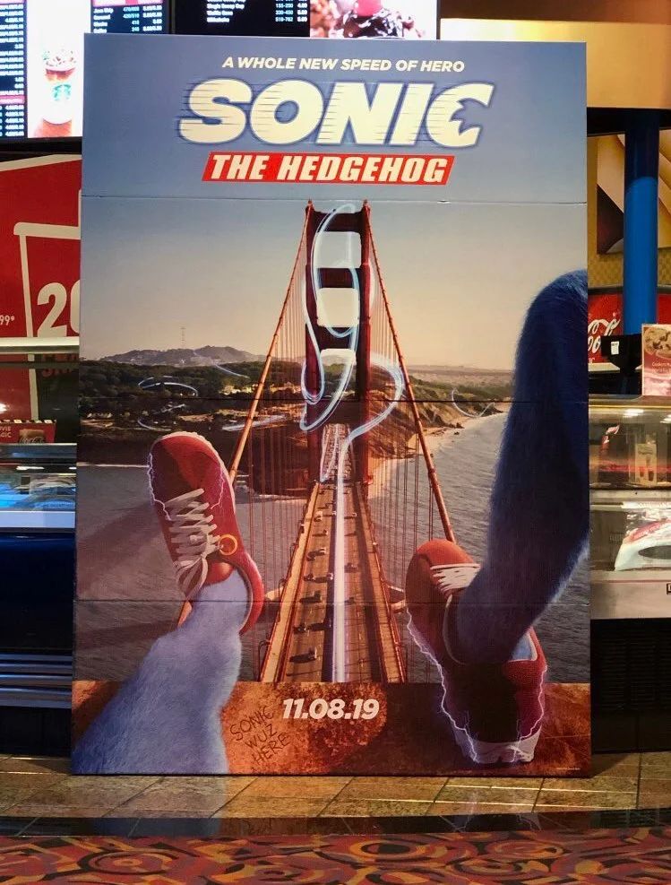 Sonic the Hedgehog Movie Poster Parodies