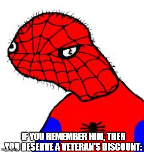Example of the spoderman meme