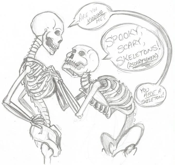 Classic Tumblr fan art conversation.