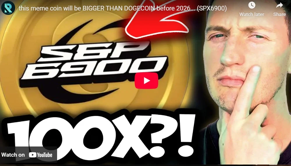 SPX6900 YouTube thumbnail hype.