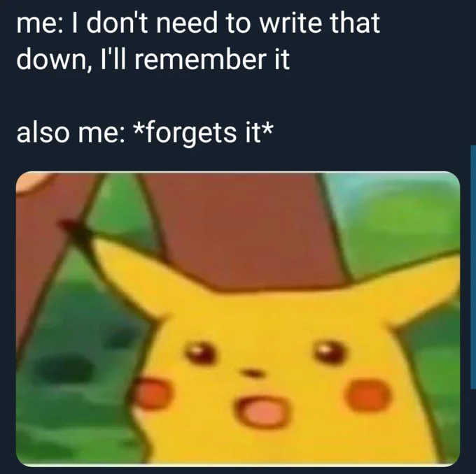 Surprised Pikachu