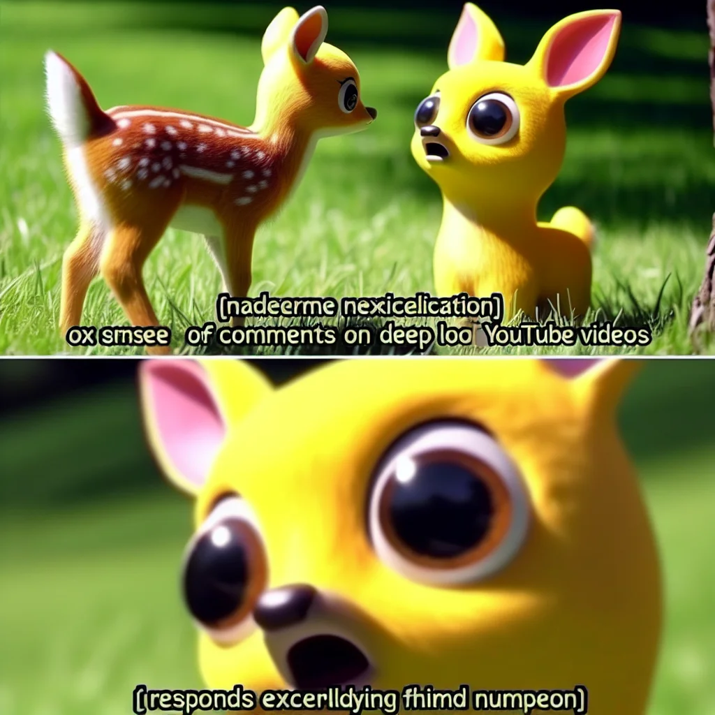 Workplace humor animal reaction format.