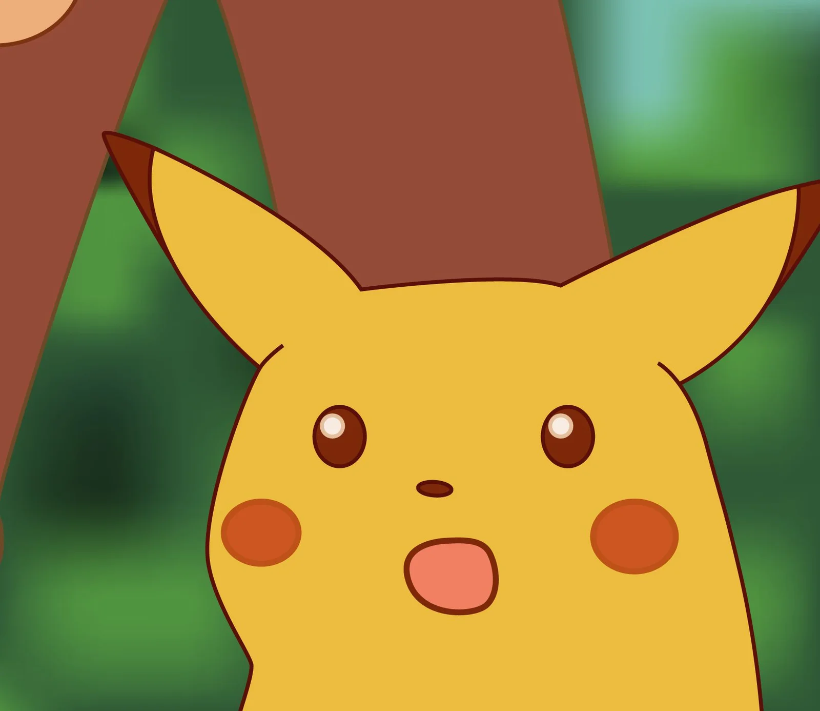 The definitive Surprised Pikachu image.