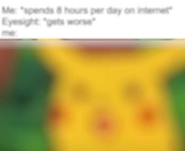 Surprised Pikachu