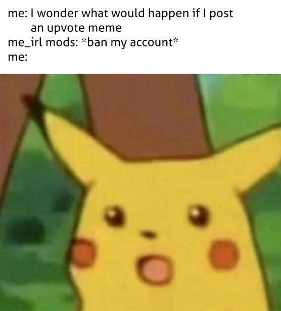 Surprised Pikachu