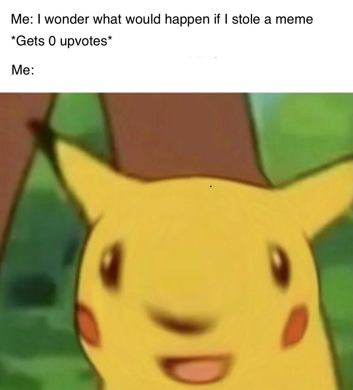 Surprised Pikachu