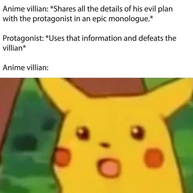 Obvious physical consequence joke.