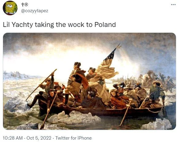 Iconic soldiers crossing waters version.