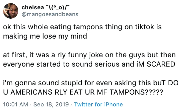 How joke spread with serious tone.