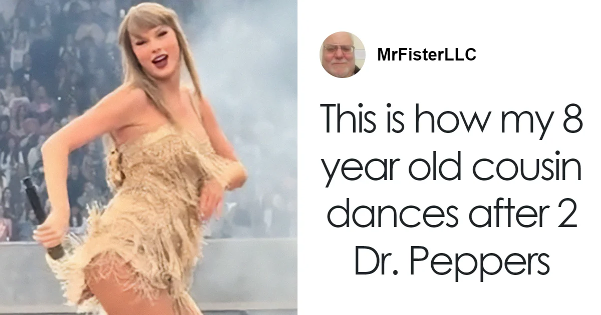 Concert dancing compared to sugar-hyped child.