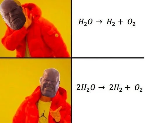 Chemistry education equation balance.