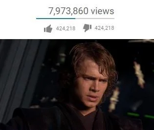 Original perfectly equal likes and dislikes.
