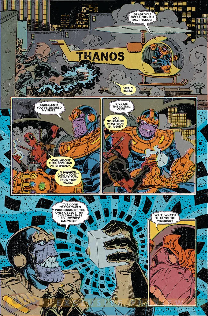 Contemporary Marvel comic appearance.