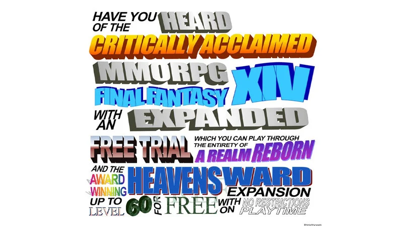 Critically Acclaimed MMORPG definitive poster.