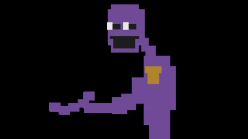 8-bit pixel sprite of the antagonist.