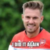Ramsey 'I did it again' image macro meme.