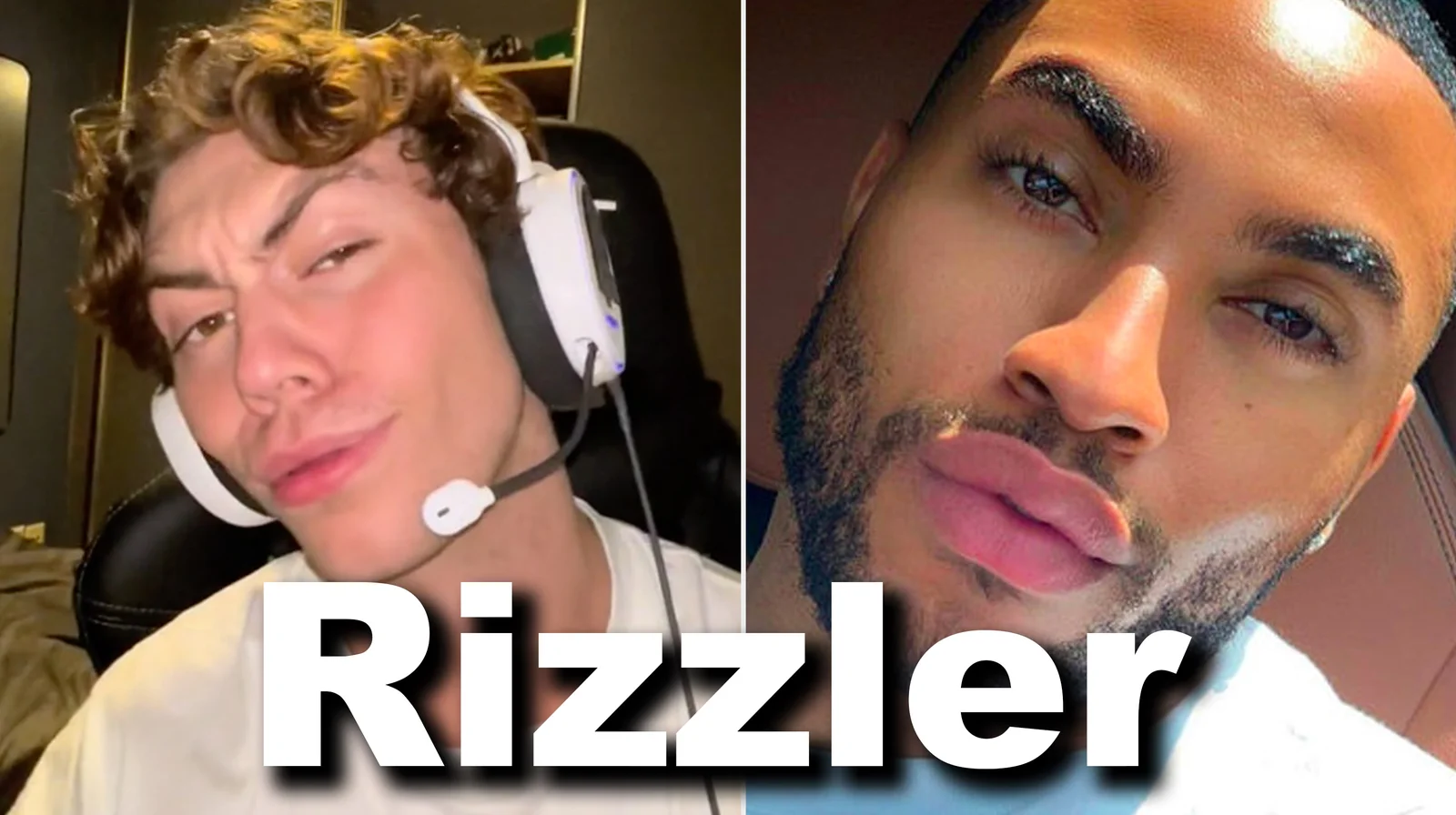 Casual Rizzler meme label on selfies.