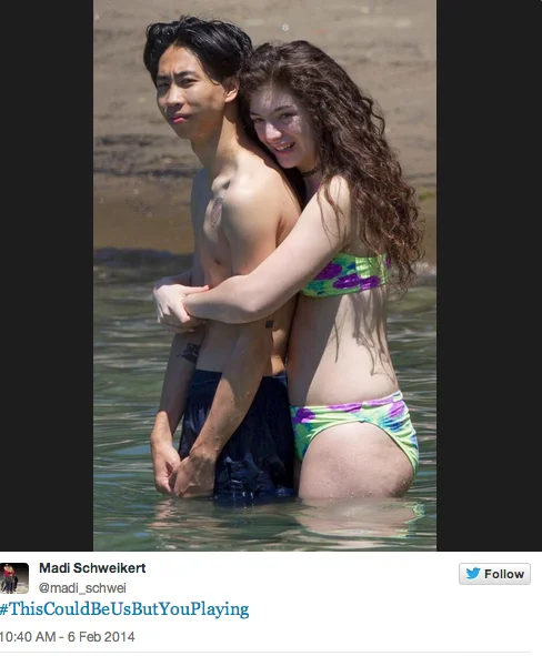 Original Twitter water couple post.