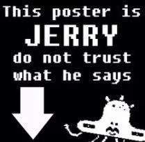 Jerry character identification variation.