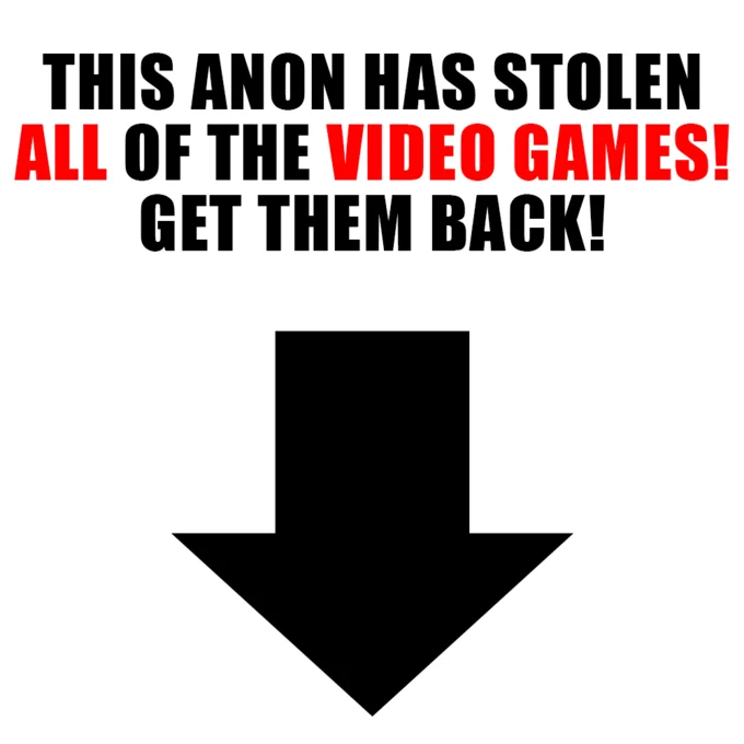 Video game theft variation meme.