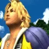 Tidus character screenshot from iconic scene.
