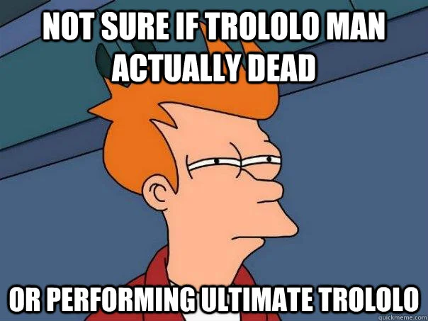 Futurama reference to Trololo mystery.