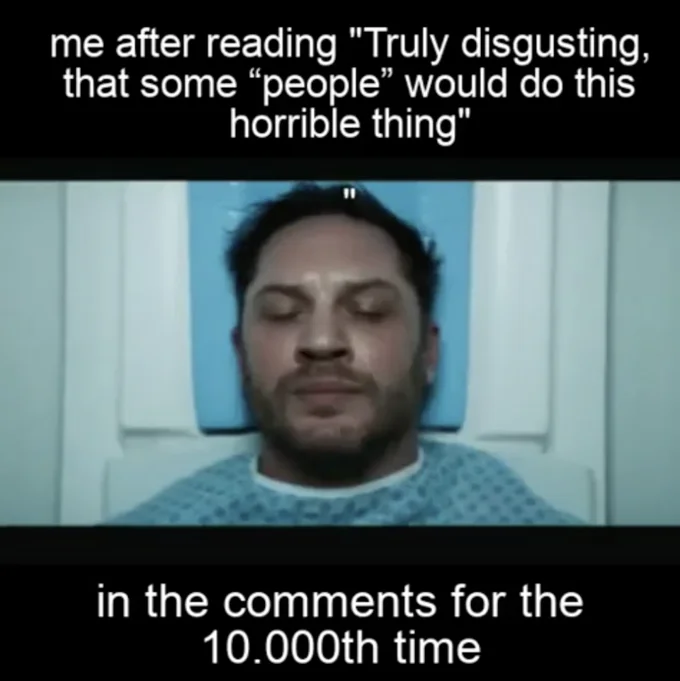 Exhaustion from reading copypasta thousands of times.