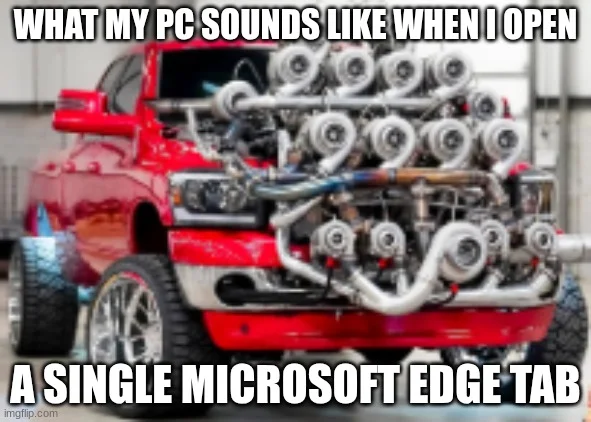 Example of the turbo meme