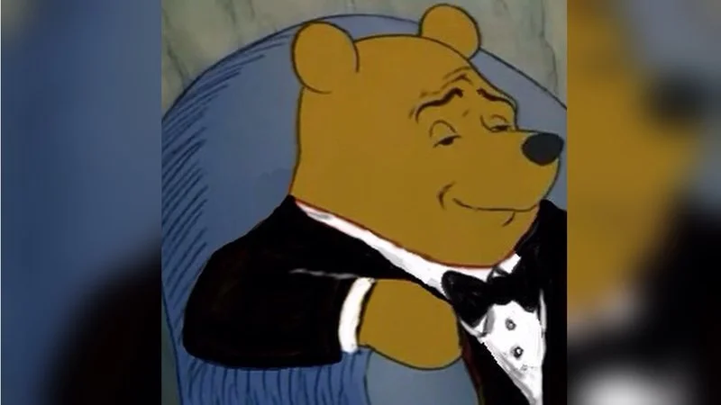Canonical image: refined tuxedo Winnie template.