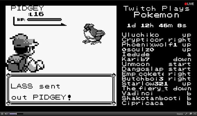 Twitch Plays Pokemon