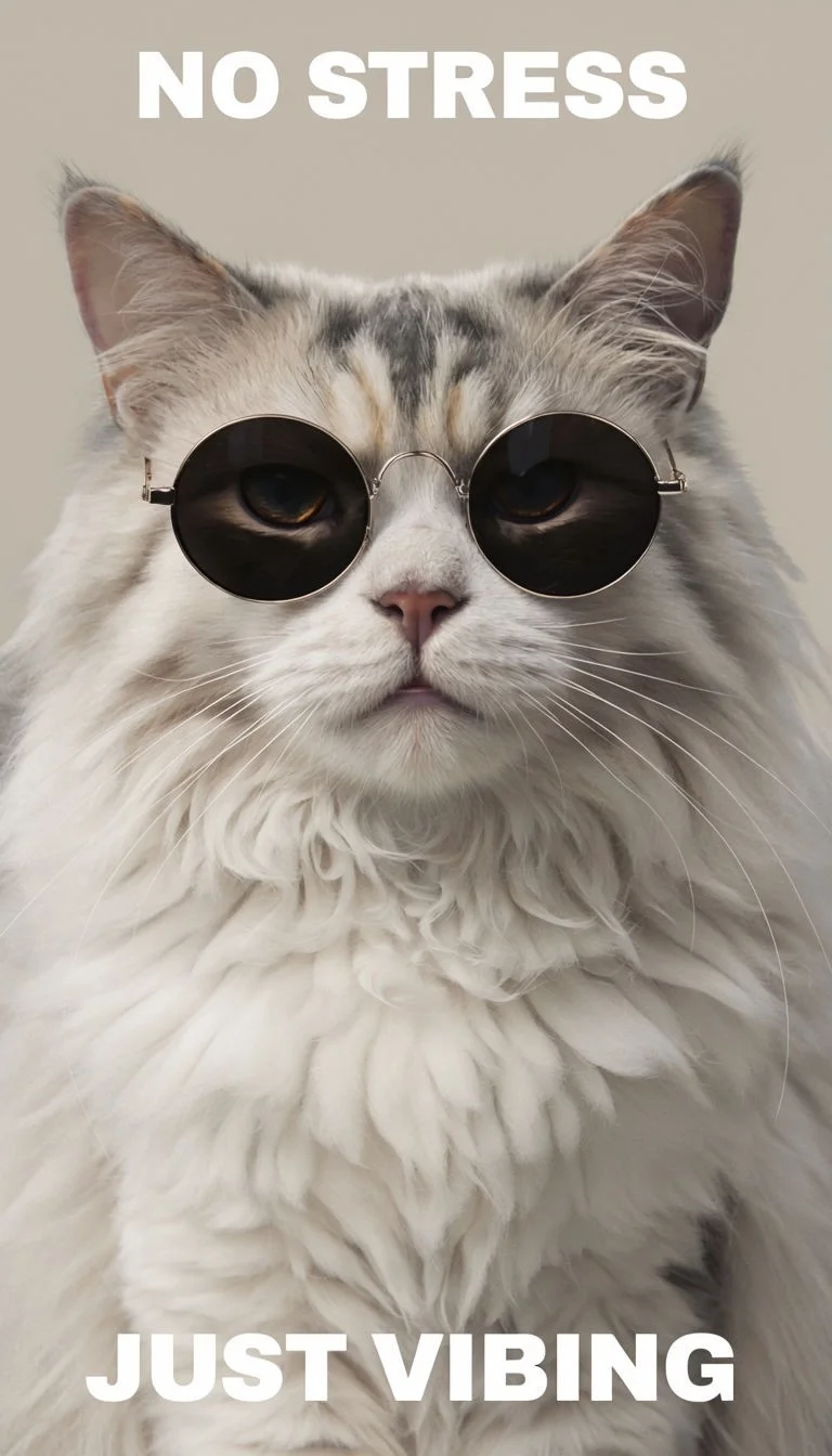 Most recognizable vibing cat meme.