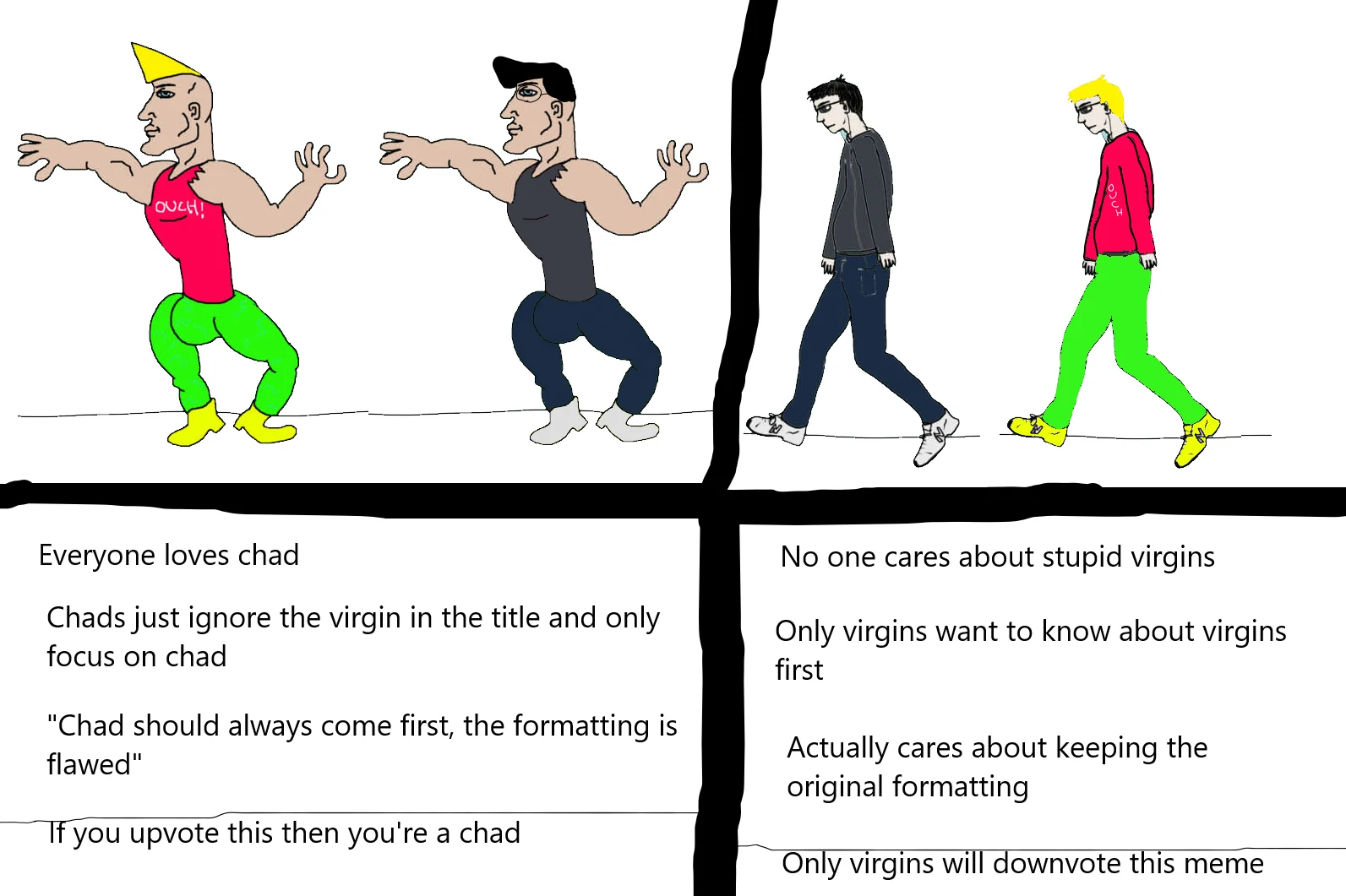 Virgin vs. Chad
