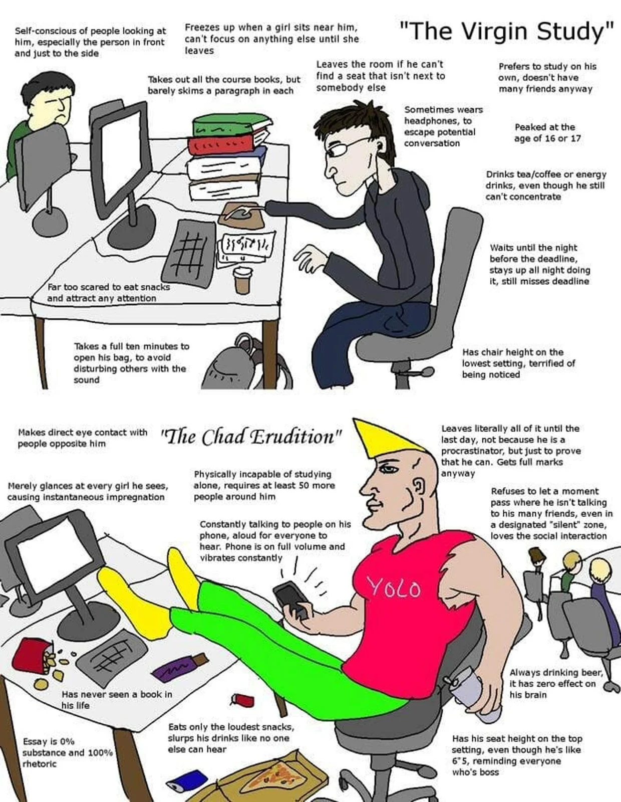 Virgin vs. Chad