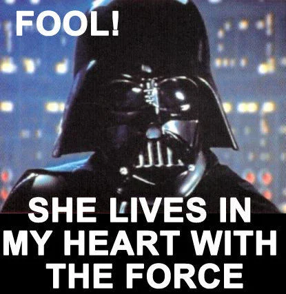 Star Wars mythology celebrating waifu culture.