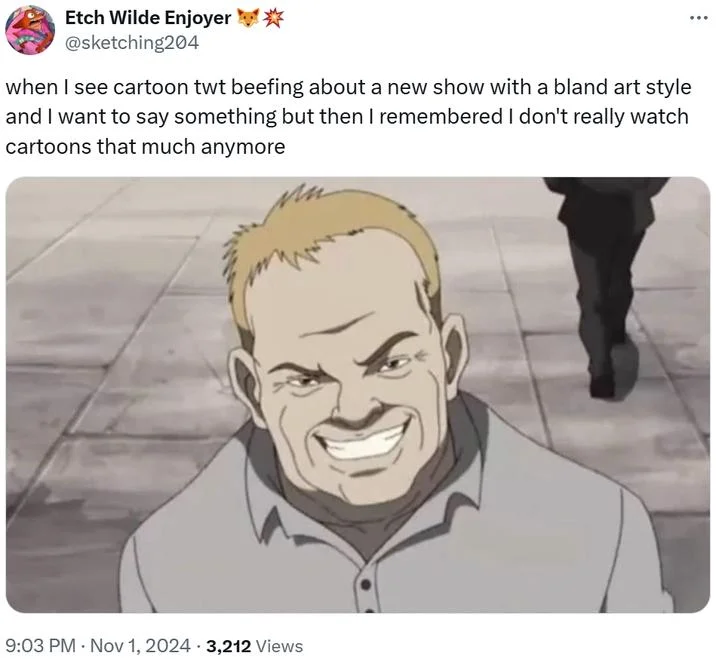 Commentary on personal entertainment choices.