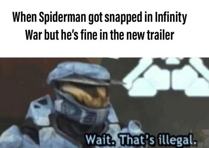Spider-Man survival joke.
