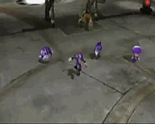 Compressed gameplay footage variant.